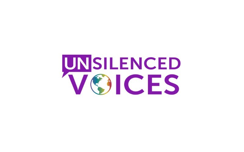 Unsilenced Voices logo Logo
